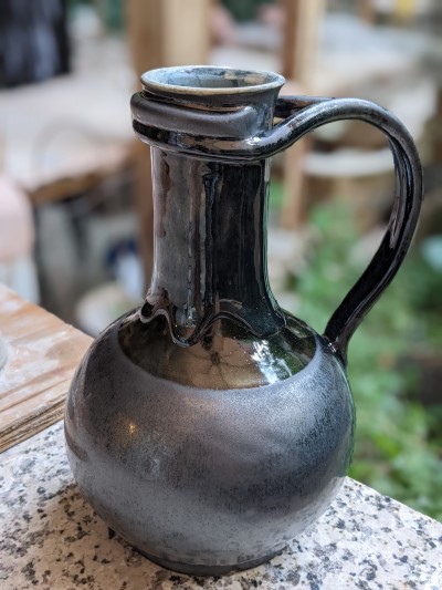 black pitcher